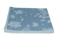 Serviette Blaue Blume Baumwolle 40x40cm 8.00